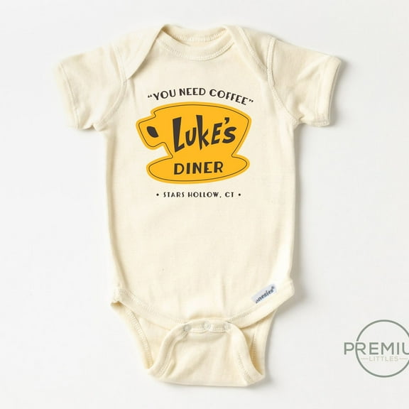 Baby Bodysuit BELLA CANVAS Luke'S Diner Onesie