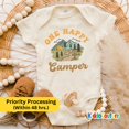 thumbnail image 1 of Baby Bodysuit BELLA CANVAS One Happy Camper Onesie, Camper Baby Bodysuit, Camping Outdoor Theme Baby Onesie, Happy Camper Onesie, Camping Bodysuit For Baby, 1 of 3
