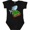 thumbnail image 1 of Baby Bodysuit BELLA CANVAS Pool Shark Baby Bodysuit Billiards Pun Cute Cue Humor Week Ocean Kids, 1 of 3