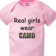 thumbnail image 1 of Baby Bodysuit BELLA CANVAS Real Girls Wear Camo Baby Onesie, Camo Bodysuit, Hunting Onesie, Funny Onesie, Camo Baby Shower, Camo Baby Bodysuit, Pink Baby Onesie, 1 of 3
