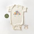 thumbnail image 1 of Baby Bodysuit BELLA CANVAS Retro Our Newest Carry-On Baby Onesie, Airplane Travel Baby Onesie, New Baby Travel Bodysuit, Adventure Baby Onesie, Baby Shower Gift, 1 of 3