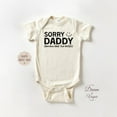 thumbnail image 1 of Baby Bodysuit BELLA CANVAS Sorry Daddy You Now Have Two Bosses Onesie, Funny Baby Bodysuit, Newborn Baby Onesie, Cute Baby Clothes, Baby Shower Gift, 1 of 3