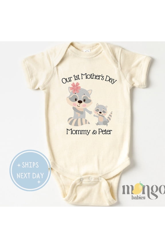 Baby Bodysuit BELLA CANVAS Our St Mother'S Day Baby Onesies Animal Baby Bodysuit Cute Natural Newborn Gift For Mommy Kids Tshirt Happy Mother'S Day Gift
