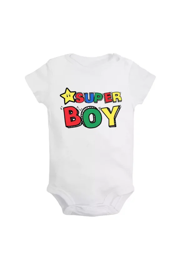 Baby Bodysuit BELLA CANVAS Super Girl Boy Brother Sister Newborn Bodysuit Unisex Baby Romper Infant Outfits