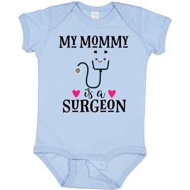 Inktastic Surgeon Mom Baby Bodysuit - Unique Gift For Surgeon Mothers & Baby Showers