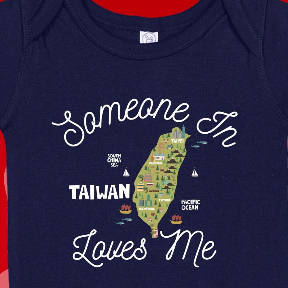 Baby Bodysuit BELLA CANVAS Taiwan Baby Gift, Taiwanese Baby Bodysuit ...