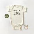thumbnail image 1 of Baby Bodysuit BELLA CANVAS Uncle + Me Onesie, New Baby Gift From Uncle, Nephew Gift For Baby, 1St Time Uncle Gift For Nephew, Baby Shower Gift, Best Gift, Family Gift, 1 of 3