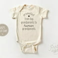 thumbnail image 1 of Baby Bodysuit BELLA CANVAS Your'E Going To Be Grandparents Onesie - Funny Announcement Bodysuit - Cute Natural Baby Onesie, 1 of 3