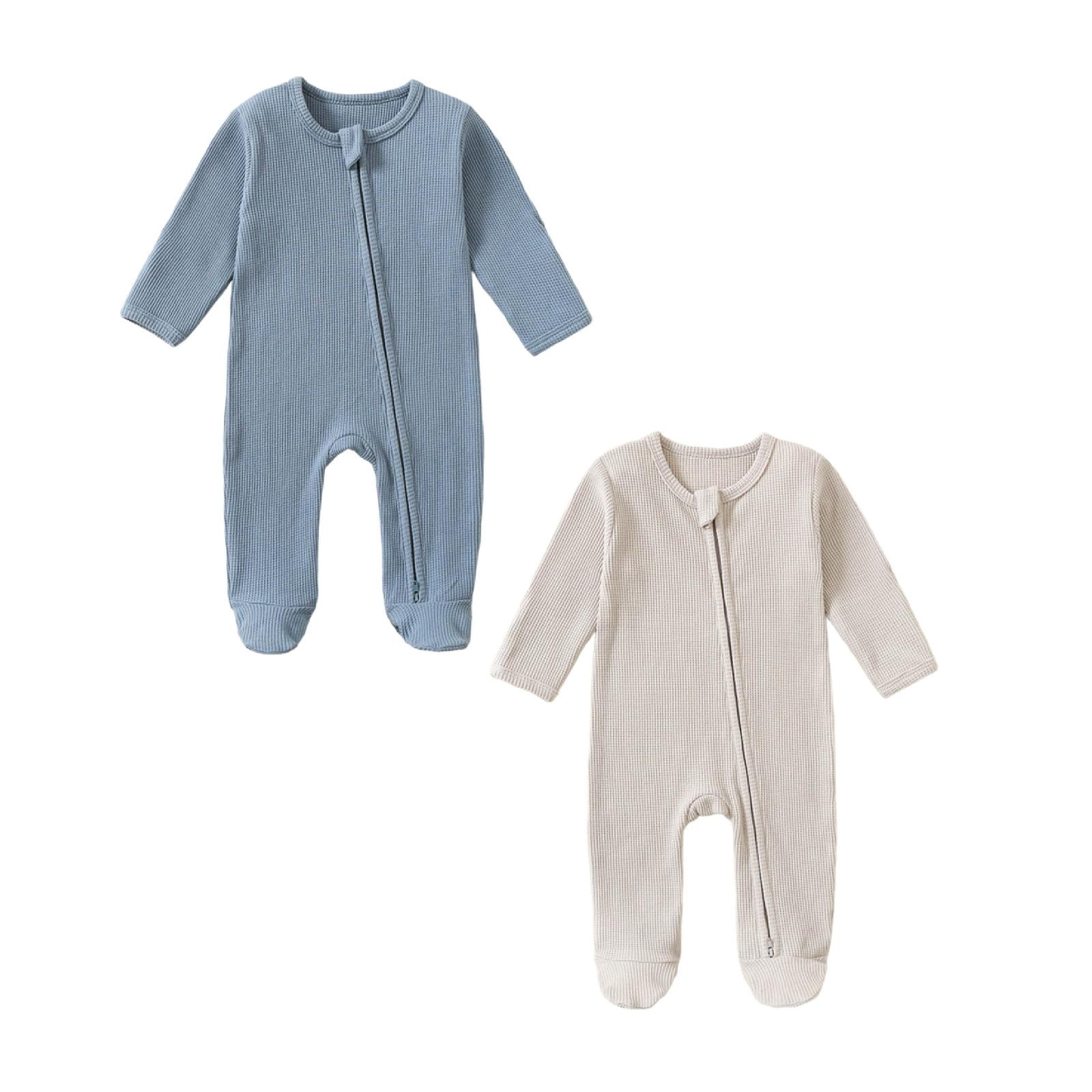 Baby Bodysuit Base Onesie Pajamas Cotton Long Sleeves Romper Baby Girl ...