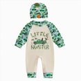 thumbnail image 1 of Baby Bodysuit Boy Girl Clothes Soft Newborn Infant Outfit Newborn Baby Boys And Girls Long Sleeve Romper 0-3 Months, 1 of 4