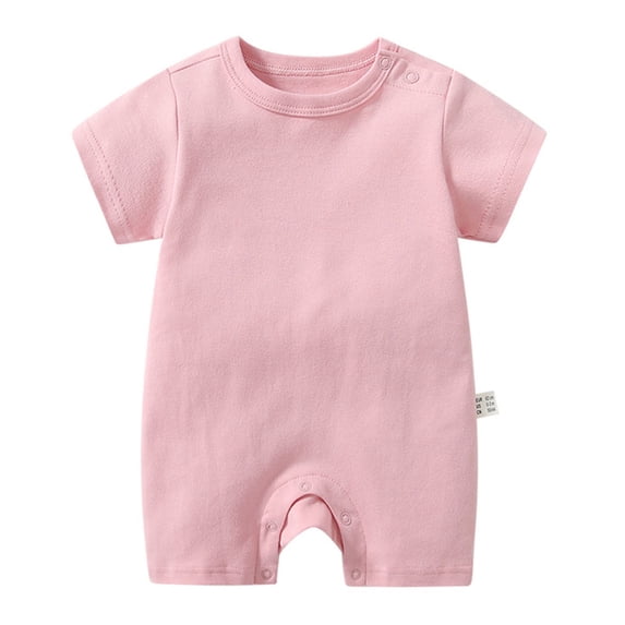 Baby Bodysuit Boy Girl Clothes Soft Newborn Infant Outfit for 6-9 Months Newborn Baby Boys And Girls Short Sleeve Romper