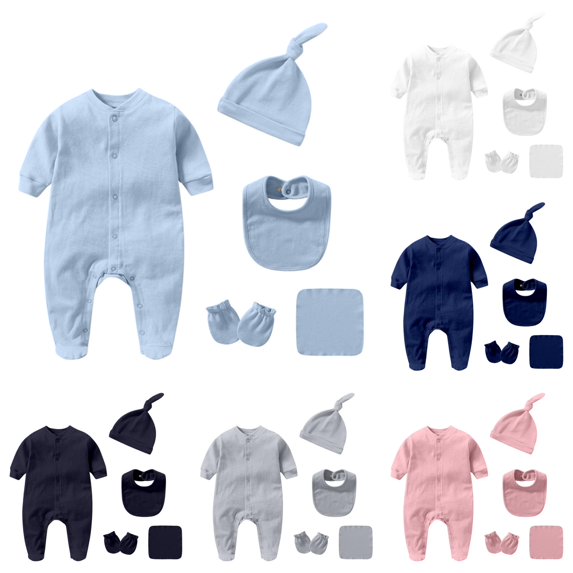 Baby Bodysuit Casual Summer Outfit Basic Solid Color Short Sleeve Romper Beach School Party Toddler Clothes 3 24 Months Baby Take Home Outfits Girl Outfits Dark Girls Clothes Baby