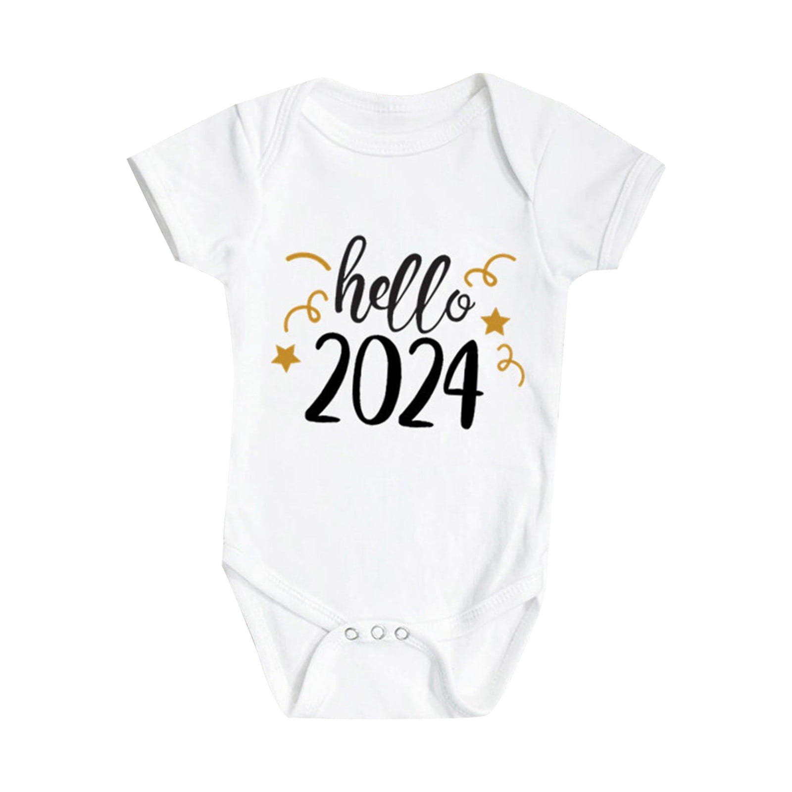 Baby Bodysuit Newborn Baby Boy Girl Bubble Romper Funny Letter Short