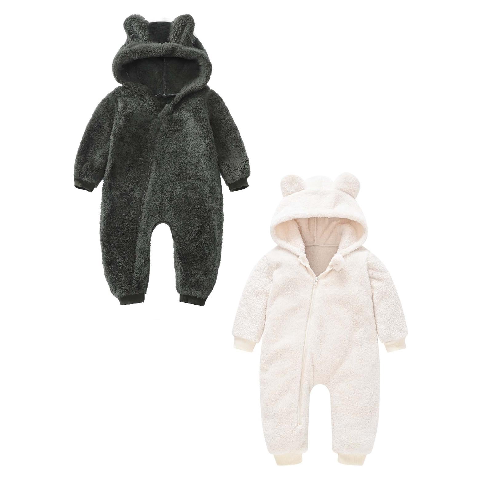 Baby Bodysuit Pajamas Romper Jumpsuit Cotton Long Sleeves Romper ...