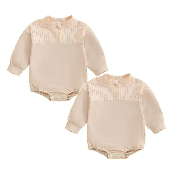 Baby Bodysuit Summer Outfit Pajamas Romper Jumpsuit Cotton Long Sleeves Romper New Born Clothes Baby Boy 2PCS