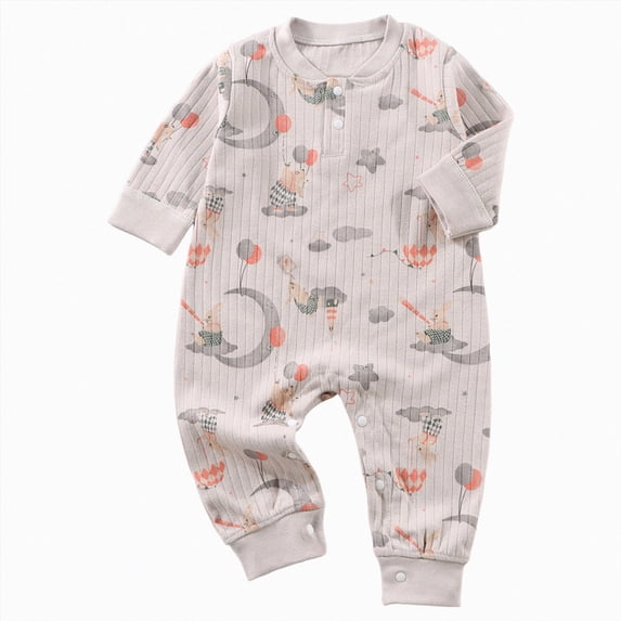 Baby Bodysuits Unisex Bodysuit Boys Girls Clothes Newborn Baby Girl Ruffle Long Sleeves Corduroy Romper Bodysuit 6-9 Months