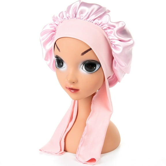 Baby Bonnet Silk Bonnet for Kids Sleeping Cap Curly Natural Hair Silk Bonnets for Girls Boys Infant