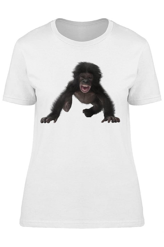 Baby Bonobo T-Shirt Women -Image by Shutterstock, Female Large