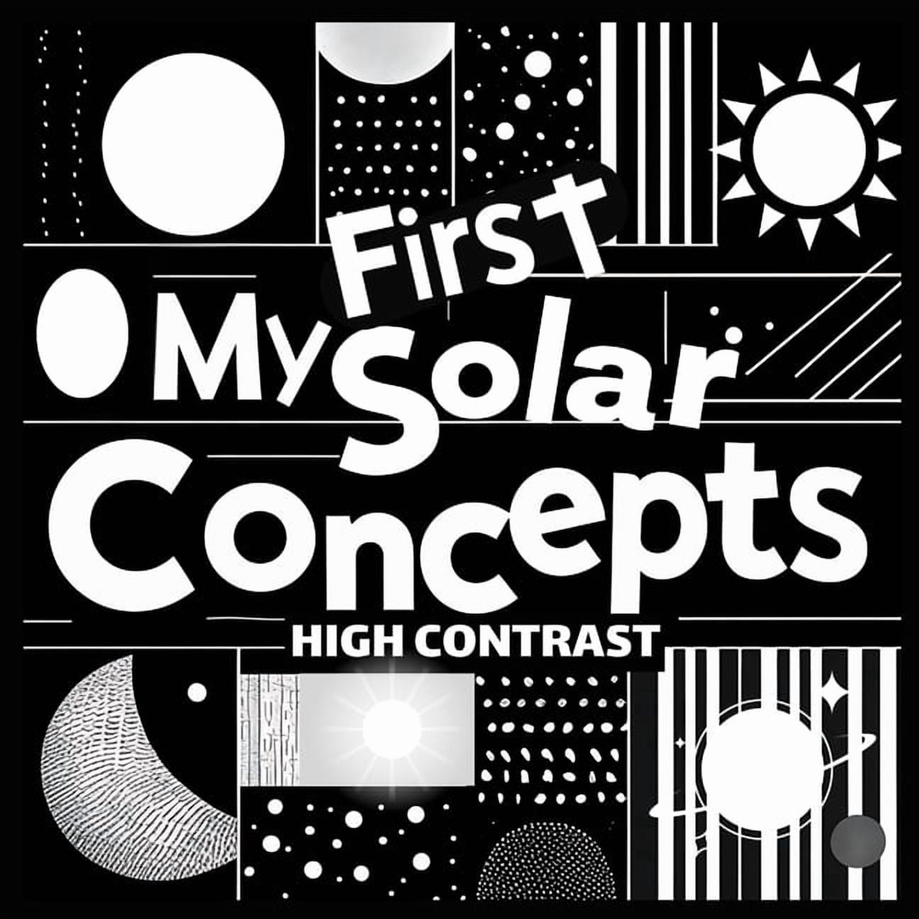 Baby Books My First Solar Concepts Baby Book: Great baby book for baby essentials Amazing childrens books ages 0-3 for baby toys 0-, (Paperback)