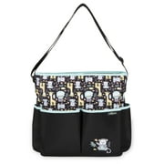 Baby Boom Monkey Print Tote Diaper Bag, Zip Top, Unisex, Infant, Toddler