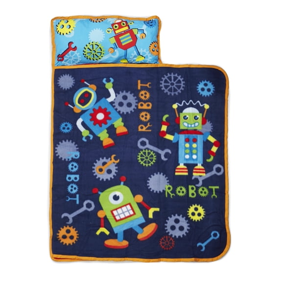Baby Boom ROBOTS IN ACTION Toddler Nap Mat