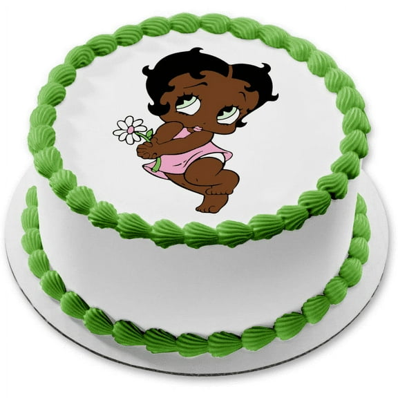 Baby Boop Edible Cake Topper Image ABPID56768 8" Round