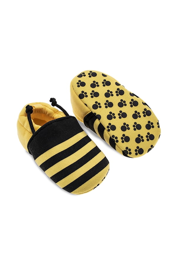Baby Booties, Newborn Baby Booties Non-Slip Warm Cozy Baby Slippers Toddler Boys Girls Infant Winter Cozy Socks Shoes Easy On and Off Snap Boots Crib Warm Shoe First Walker Birthday Shower