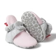 thumbnail image 1 of Baby Booties, Newborn Baby Booties Non-Slip Warm Cozy Baby Slippers Toddler Boys Girls Infant Winter Cozy Socks Shoes Easy On and Off Snap Boots Crib Warm Shoe First Walker Birthday Shower, 1 of 6