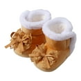 thumbnail image 1 of Baby Booties Walking Boots Infant Non Slip House Sock Slippers Newborn Winter Warm Crib Shoes for Girls Boys, 1 of 9