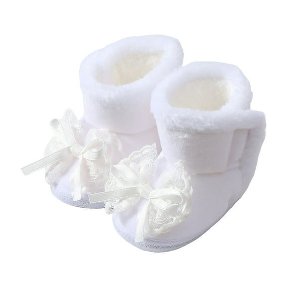 Baby Booties Walking Boots Infant Non Slip House Sock Slippers Newborn Winter Warm Crib Shoes for Girls Boys