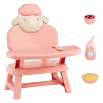 Baby Born Baby Doll Mealtime Table - Includes Food, Sturdy, High-End Design, Fits Dolls up to 17", Kids Ages 3 +