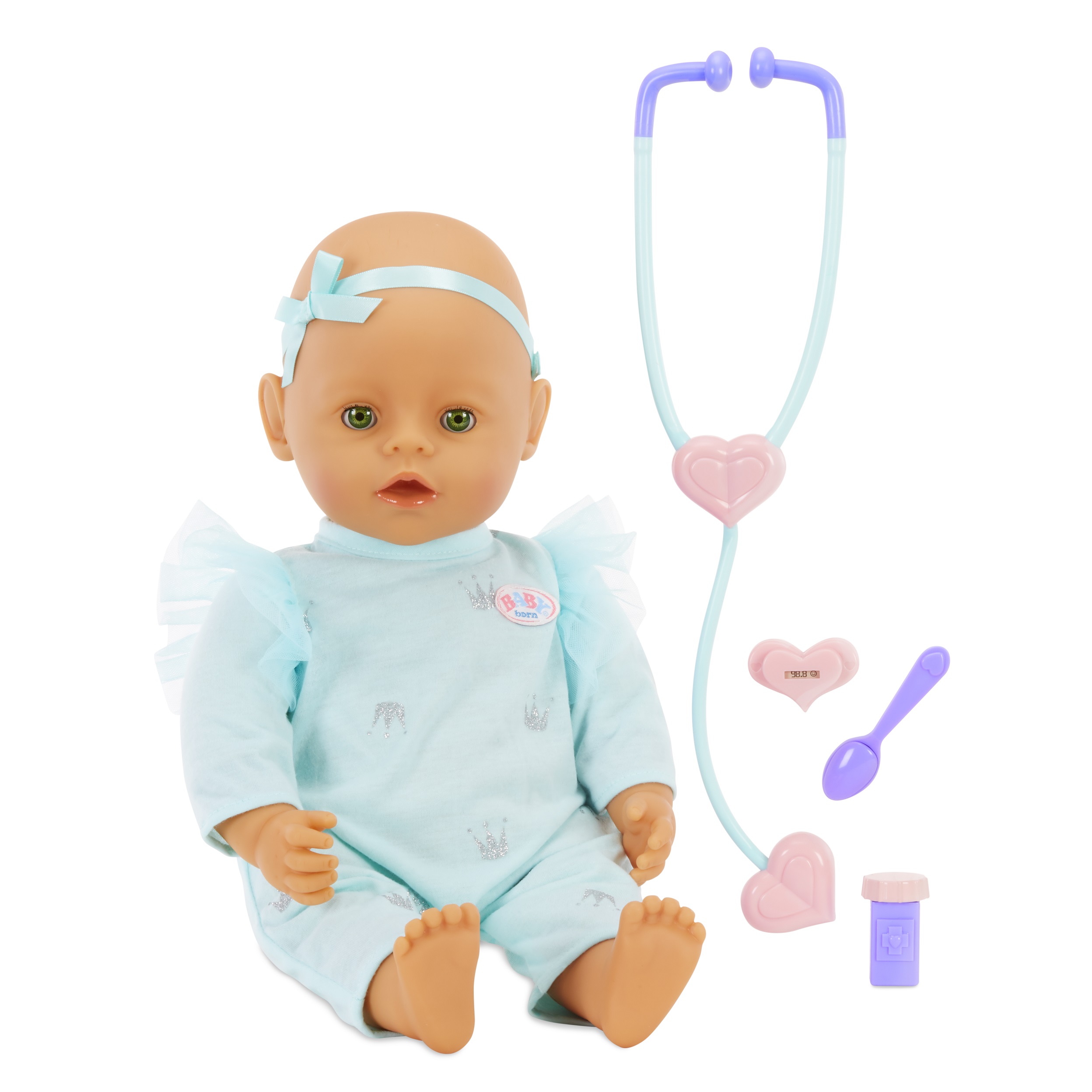 Baby Born - Mommy Make Me Better - Interactive Doll - Green Eyes - image 1 of 7