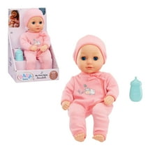 Baby Born My First Baby Doll Annabell w/ Blue Eyes, Realistic Soft-Bodied, Kids Ages 1+ Eyes Open & Close, Bottle