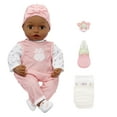 thumbnail image 1 of Baby Born My Real Baby Doll Harper, Dark Brown Eyes, Soft-Bodied, Kids Ages 3+, Sounds, Drinks & Wets, Mouth Movements, Cries Tears, Eyes Open & Close, 1 of 9