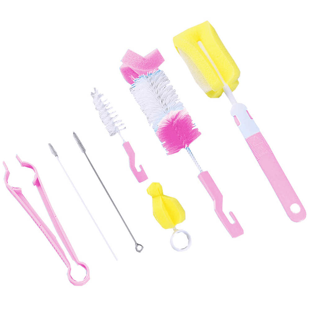 4pcs Cup Brush,Milk Bottle Brush,Straw Cup Brush,Milk Bottle Nipple  Cleaning Brush,Long Handle Thin Brush