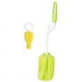 thumbnail image 1 of Baby Bottle Brush with Nipple Cleaner, 360° Rotating Sponge Baby Bottle Cleaning Brush Cleaner 2pcs Set, 1 of 9