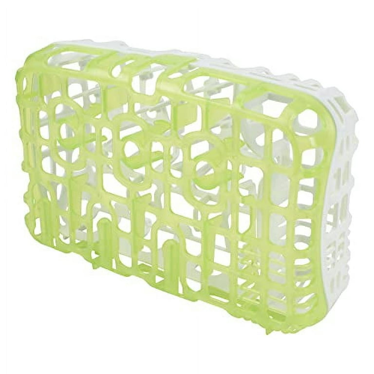 Baby Bottle Dishwasher Basket for Standard Baby Bottle Parts, Size: 1 Count (Pack of 1), Green