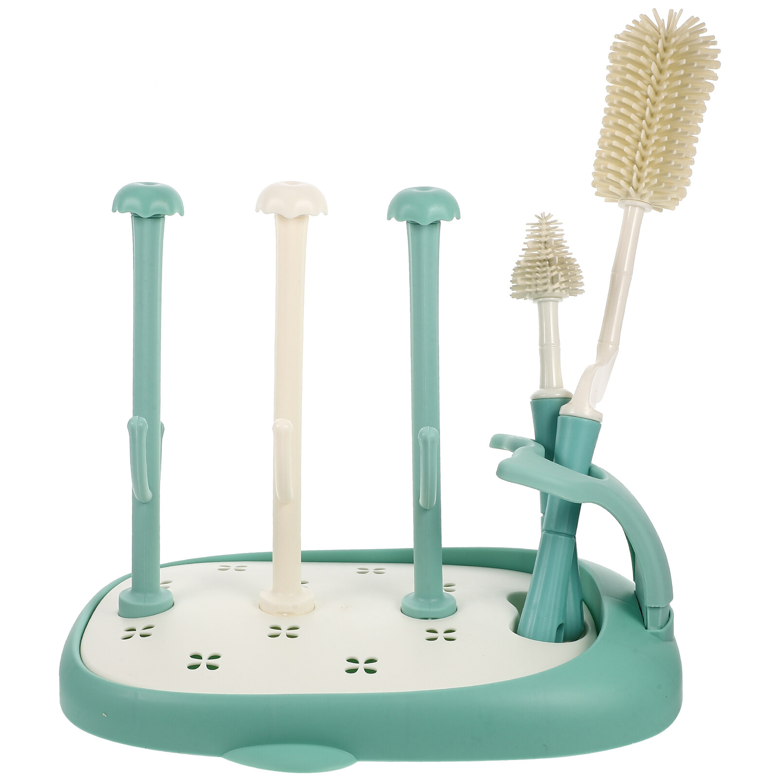 Baby Bottle Drying Rack Breast Milk Brush Breastfeeding Bottles