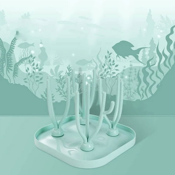 Baby Bottle Drying Rack Feeding Cup Holder Removable Tree Shape Rack Cleaning Pacifiers And Accessories Storage Drying Shelf