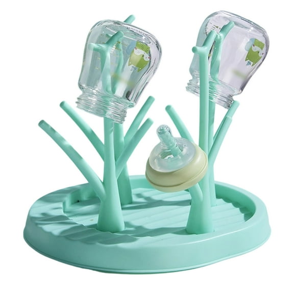 Baby Bottle Drying Rack Organizer Stand | Detachable Space Saving Bottle Holder for Efficient Drying and Storage