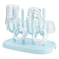 thumbnail image 1 of Baby Bottle Drying Rack, Space Saving Bottle Dryer Holder for Bottles, Nipples, Pump Parts, Cups(Blue), 1 of 6