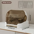 thumbnail image 1 of Baby Bottle Drying Rack Storage with Removable Tray BPA Free Plastic Organizer for Nursery Countertop, 1 of 6