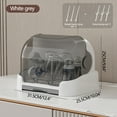 thumbnail image 1 of Baby Bottle Drying Rack Storage with Removable Tray BPA Free Plastic Organizer for Nursery Countertop, 1 of 9
