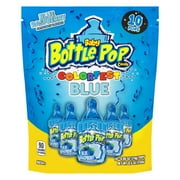 Baby Bottle Pop Individually Wrapped Party Pack With Flavored Candy/Lollipop Suckers & Candy for Celebrations, Blue Raspberry, 10 Count Bag