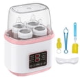 thumbnail image 1 of Baby Bottle Warmer, 8-in-1 Fast Milk Warmer with Timer Breastmilk or Formula, Fits 4 Bottles, Accurate Temperature Control, with Defrost, Sterili-zing, Keep, Heat Baby Food Jars Function, 1 of 9