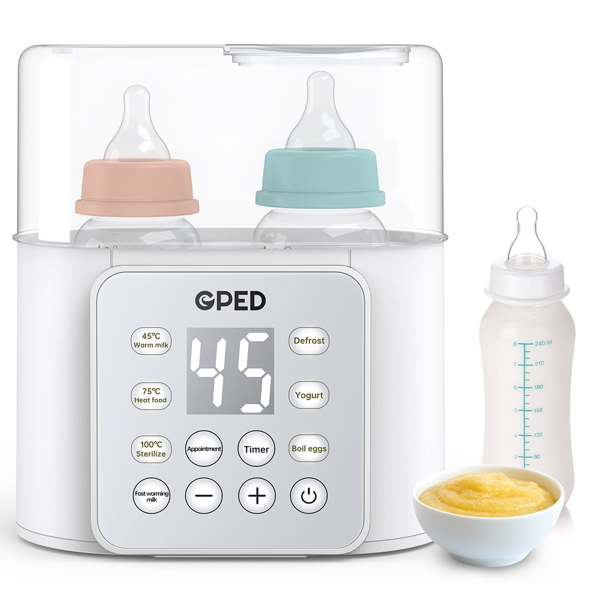 Baby Bottle Warmer, 9-in-1 Fast Food Heater u0026 Chile | Ubuy