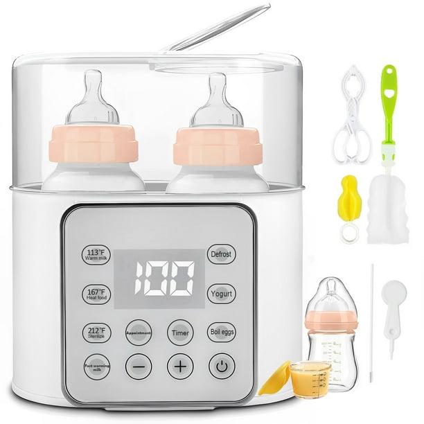 Baby Bottle Warmer, 9in1 Fast Milk Heating, Food Heating & Defrosting