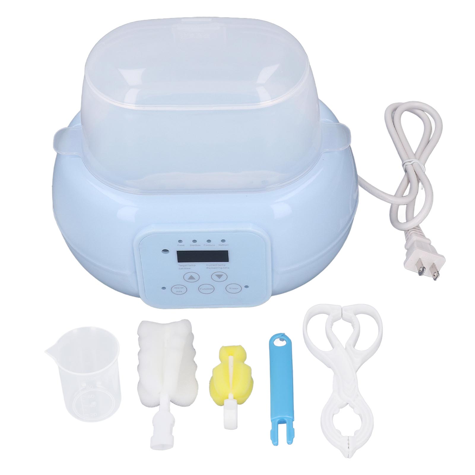 Baby Bottle Warmer Constant Temp Steam Cleaning Function Defrost Milk
