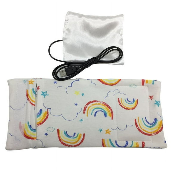 Baby Bottle Warmer,Portable USB Bottle Insulation Sleeve Thermostat Bottle Milk Warmer Device