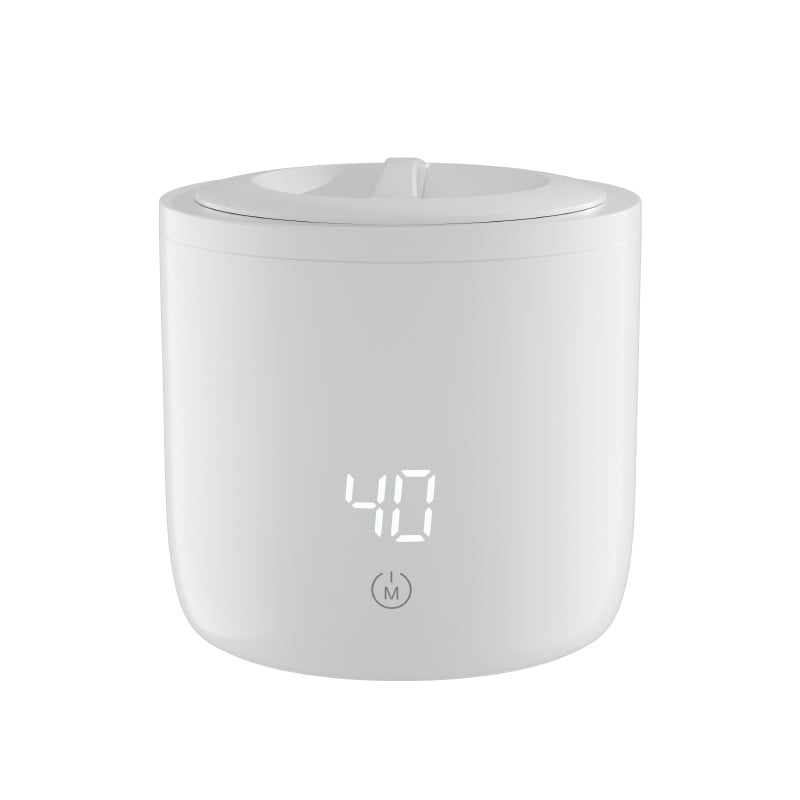 Baby Bottle Warmer with Digital Temperature Display -Quick Heating and Digital Temperature Control 4-Gear Adjust for Home and Travel Use（white）